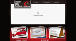 Desktop Screenshot of colourplusbedlinen.net